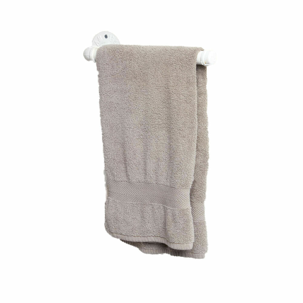 Hand-Bath-Towel Rail-White-with-towel