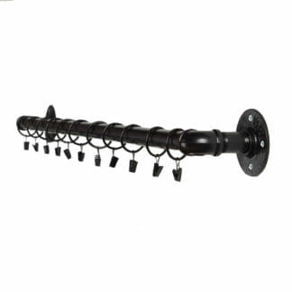Powder-Coated-Curtain-Pole-Rail-Pipe-and-Fittings-black