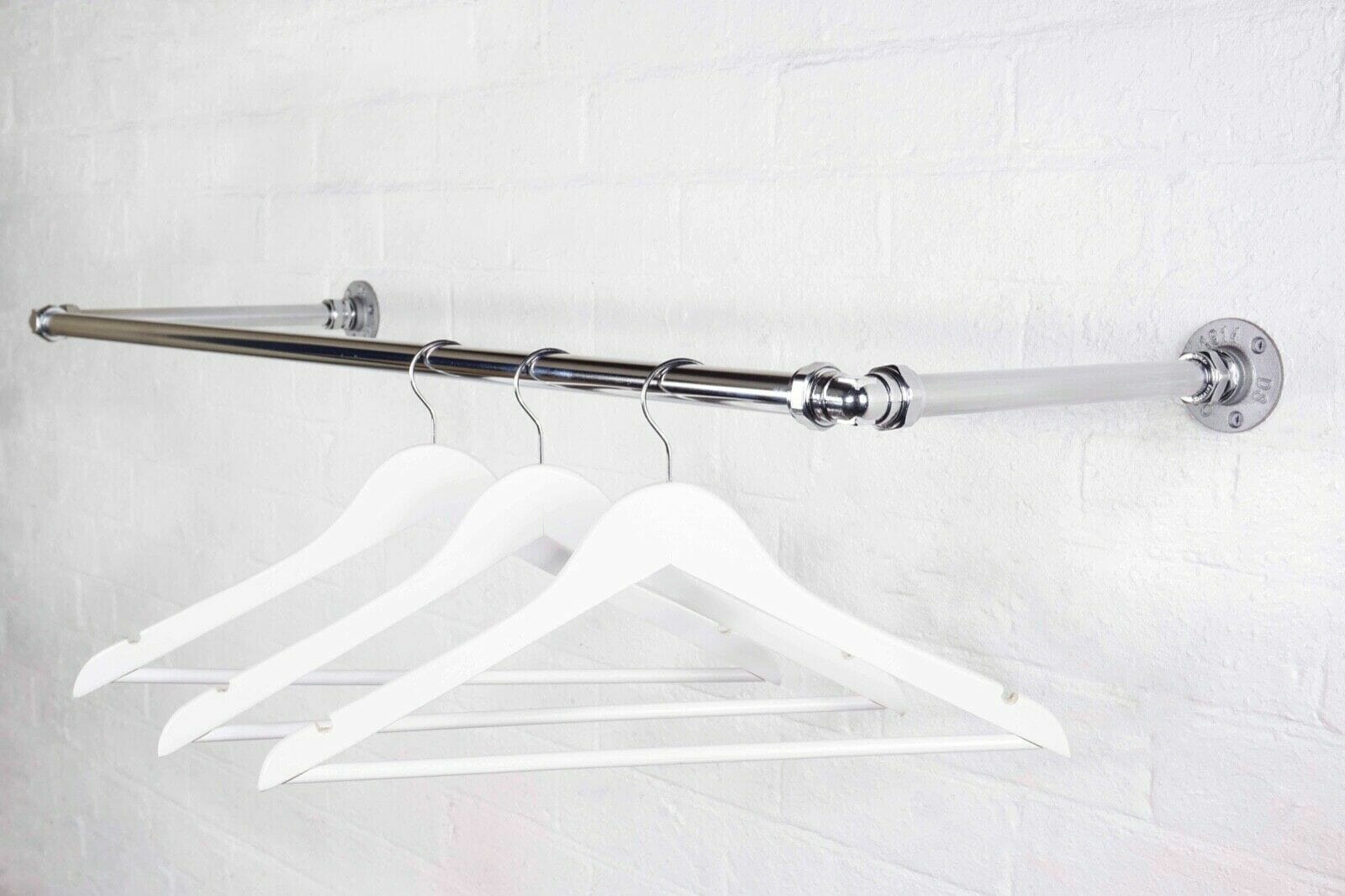 stainless steel industrial pipe clothes rail