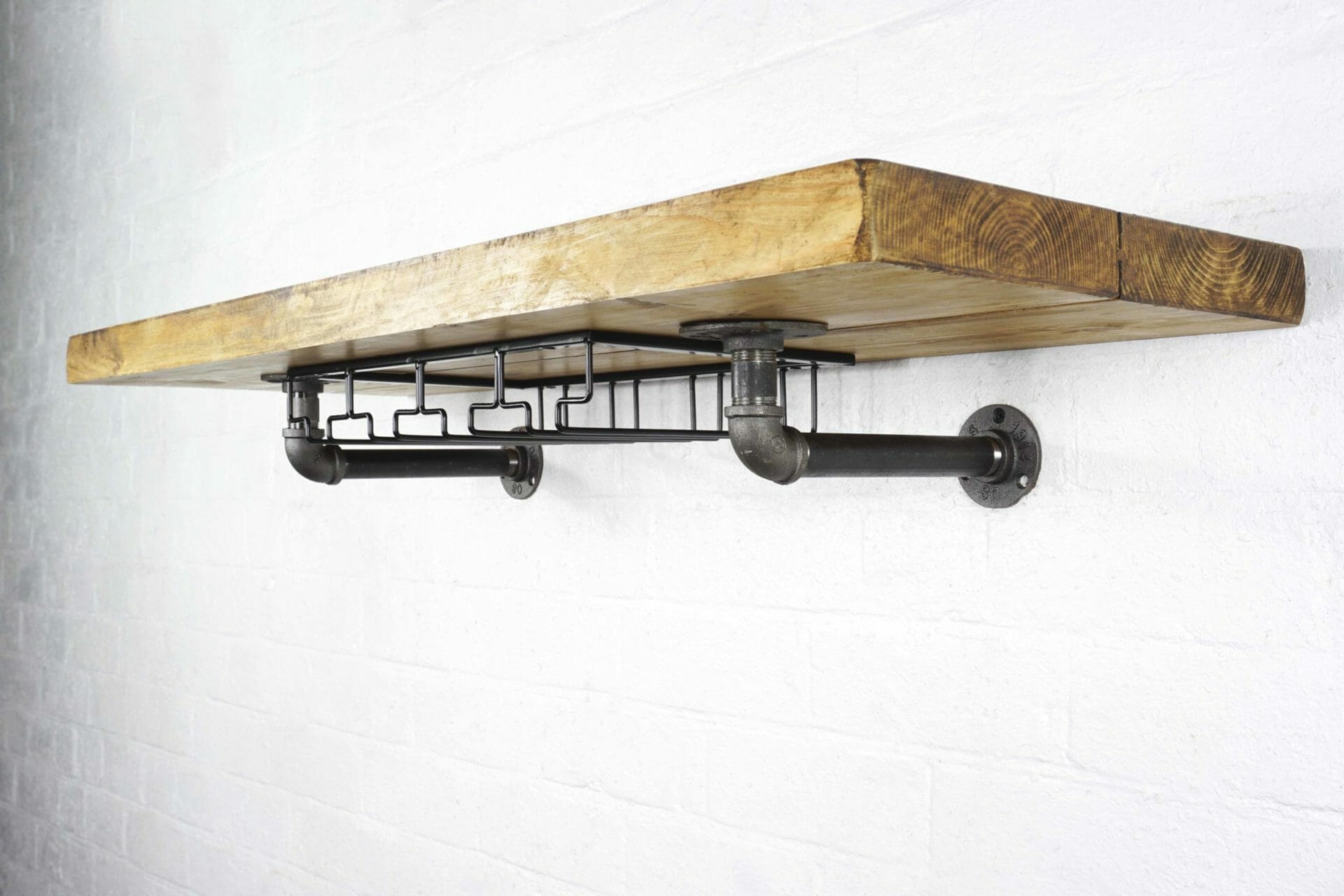 rustic-reclaimed-timber-solid-wood-shelf-with-industrial-pipe-steel-brackets-wine-glass-holder-rack