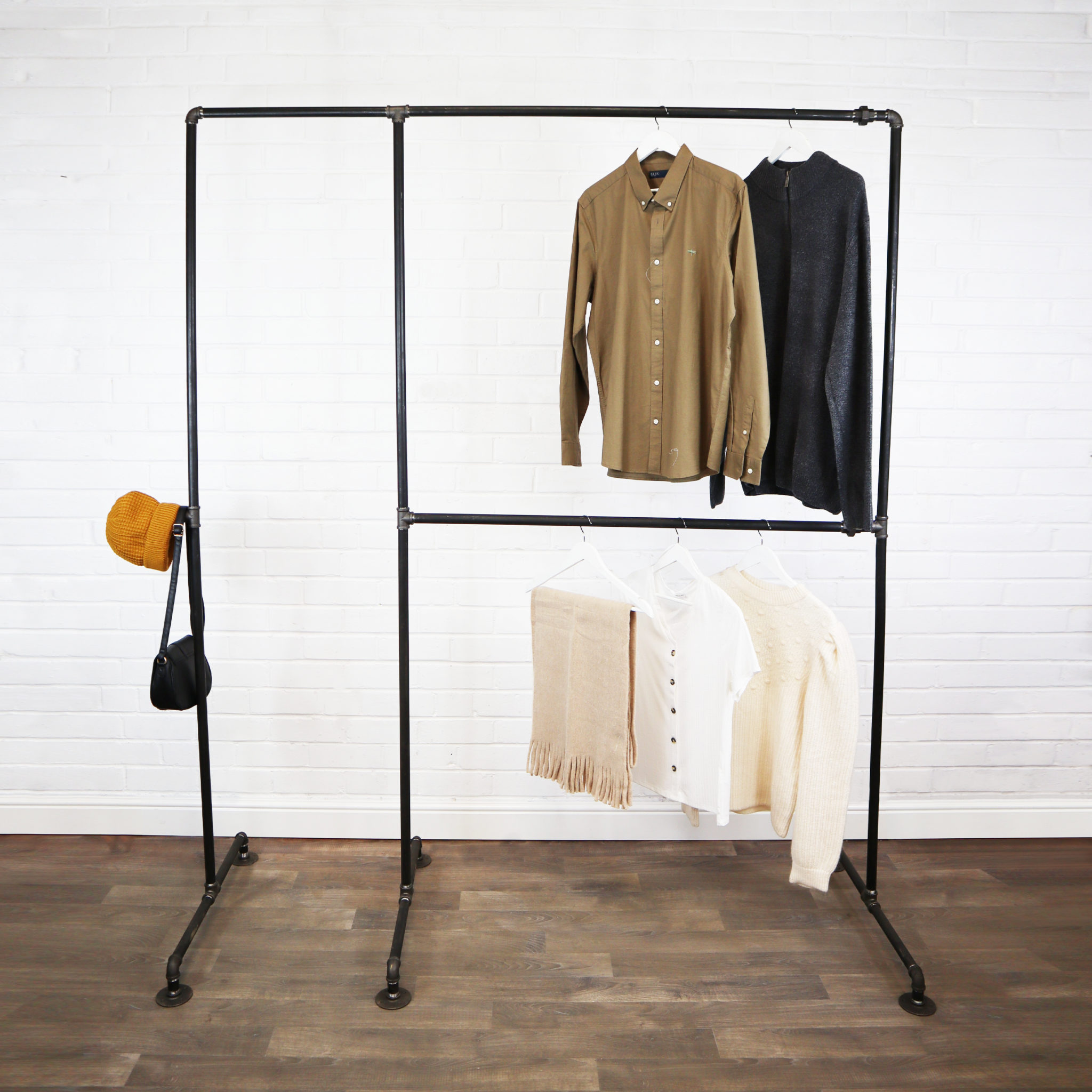 zara home clothes rail