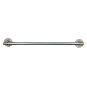 INDUSTRIAL-SILVER-TOWEL-RAIL-WITH-BRASS-ELBOWS