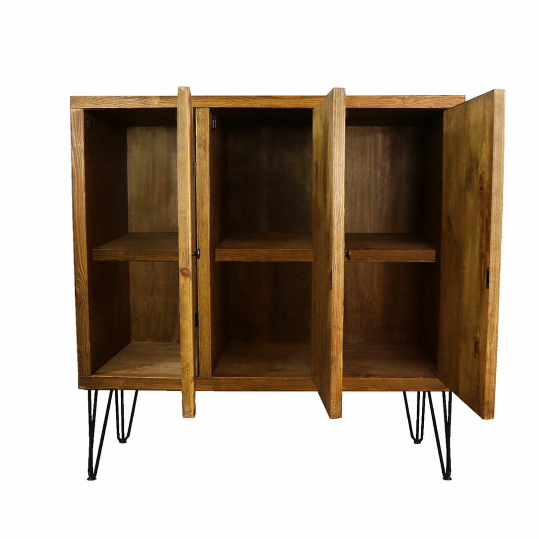 solid reclaimed wood furniture cabinet
