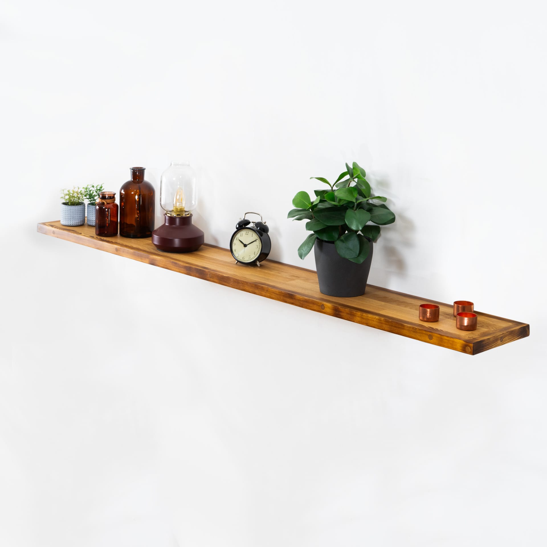 Butchers Block Floating Shelf Pipe Dream Furniture